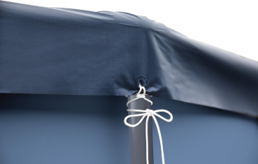 Preview: Intex Pool-Abdeckplane Allwetter-Deluxe 6.1m Dunkelblau